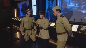 Курсанты Парадного расчета с огромным интересом посетили музейный комплекс "Дорога Памяти".