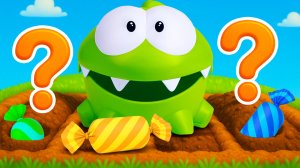 Играем в огород вместе с Ам Ням! Вырастили конфеты и брокколи! Видео для малышей