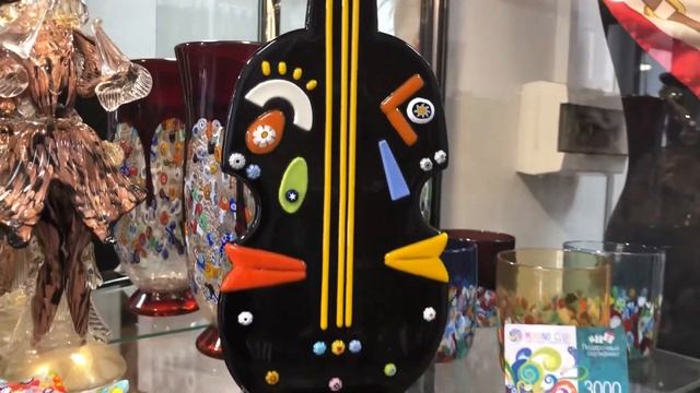 Скульптура из муранского стекла скрипка violina смотреть онлайн