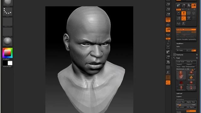 Zbrush3.5 Posable Symmetry