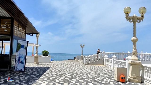 Вторая набережная в Джубге ☀️ у Дома Рыбака