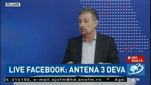 Ora exactă, la Antena 3 Deva, invitat, Primarul Municipiul Hunedoara, Dan Bobouțanu, 23.03.2023 смотреть онлайн