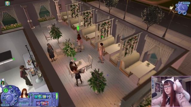 я открыла мейд-кафе в sims 2 (и заставила премейдов работать в нем) смотреть онлайн