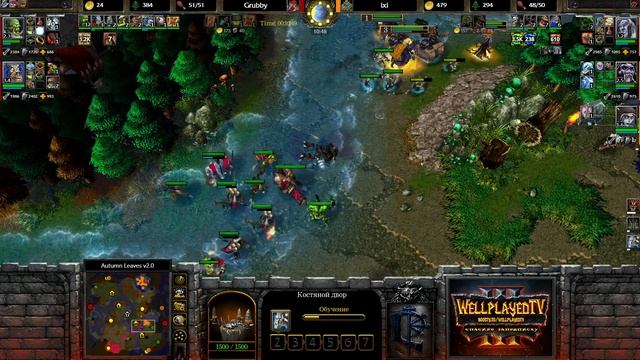 Новый билд Короля Орды против Нежити: Grubby (Orc) vs XlorD (Ud) Warcraft 3 Reforged смотреть онлайн