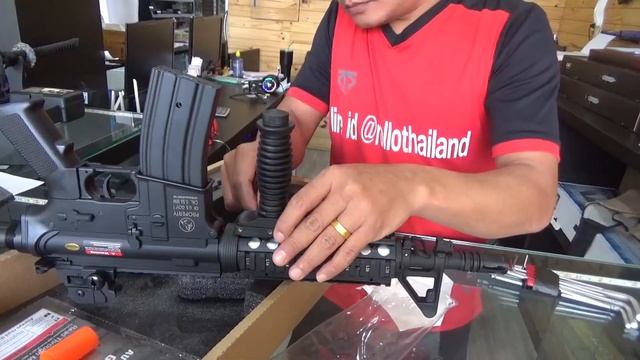 ทดลองปืน M4A1CQB GODEN EGLE ABS F6624 ก่อนส่งลูกค้า смотреть онлайн