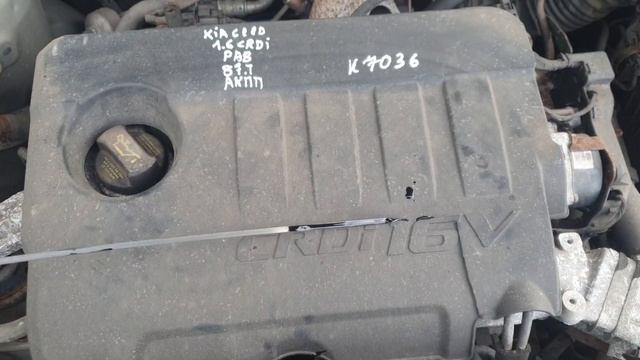 K7036 - engine test Kia Ceed facelift 1.6CRDi / D4FB / auto смотреть онлайн