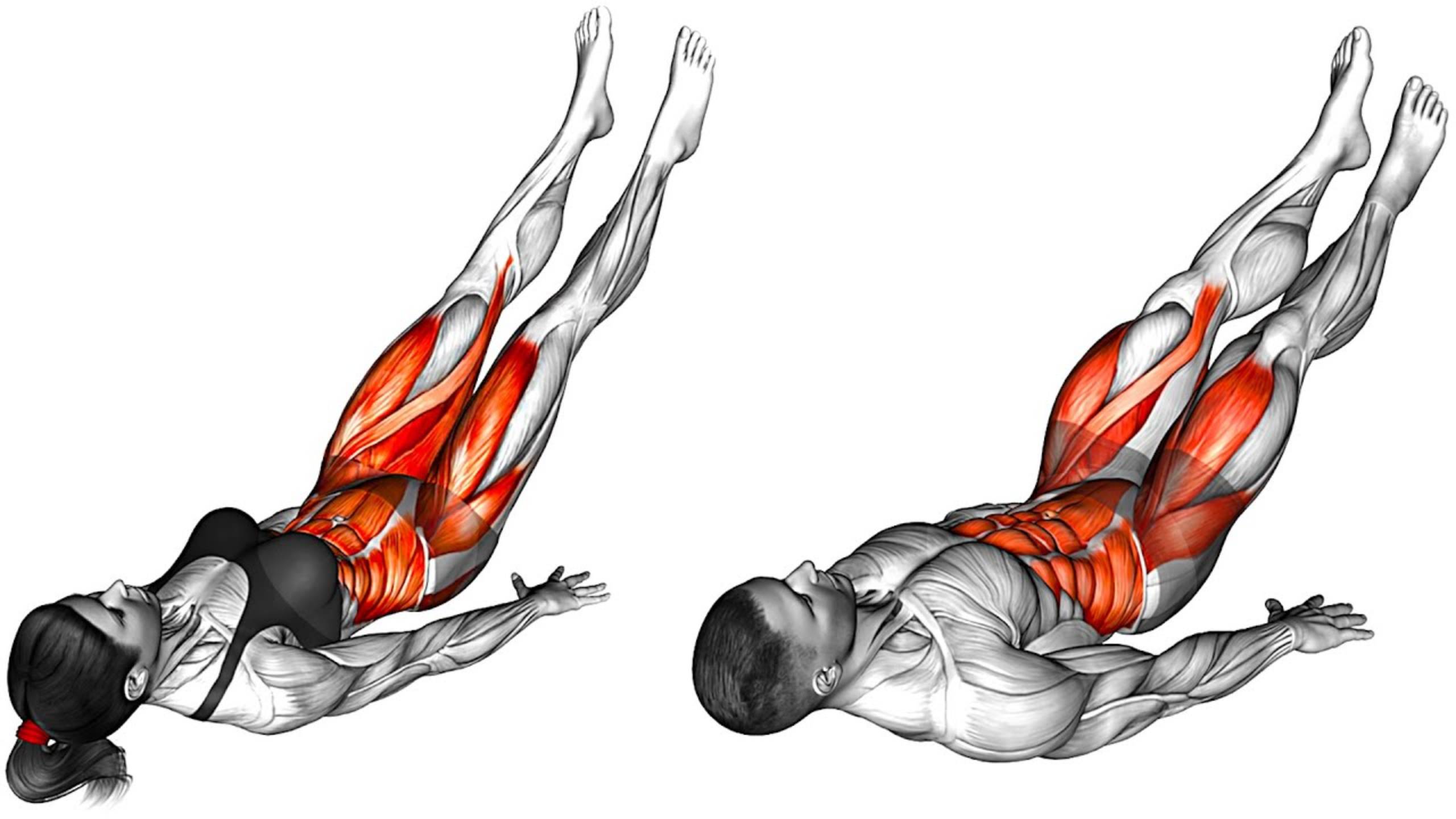 Тренировка для Нижней части Пресса без оборудования смотреть онлайн