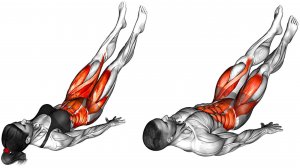 Тренировка для Нижней части Пресса без оборудования