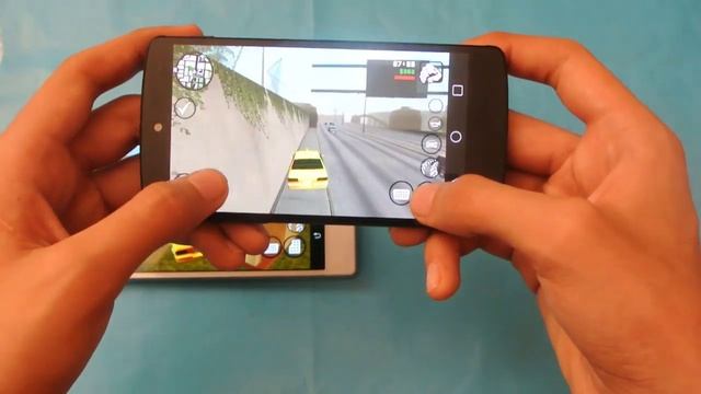 Sony Xperia T2 Ultra vs Nexus 5 - GTA San Andreas Gameplay Comparison HD смотреть онлайн