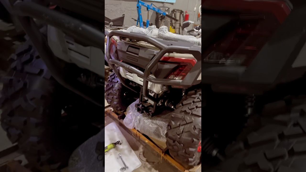 УСТАНОВИЛИ СИЛОВОЙ БАМПЕР НА SHARMAX 1100 #квадроцикл #sharmax #atv#квадрик #testdrive #atvrussia смотреть онлайн