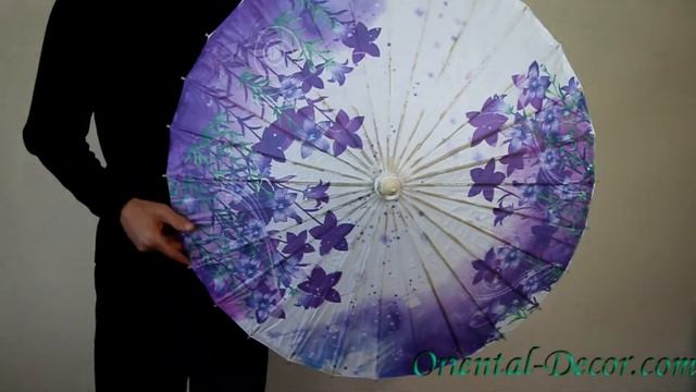 Purple Delight Paper Umbrella смотреть онлайн