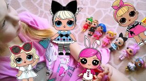 Восемь Кукол ЛОЛ с АлиЭкспресс. Дети рады. LOL