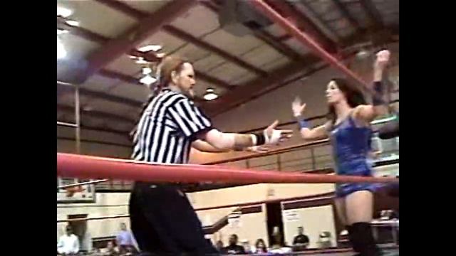 Foxy Roxy w/ Chance Wyndam vs. Christie Summers - Bayou Independent Wrestling смотреть онлайн
