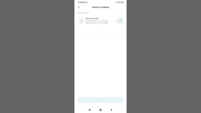 Xiaomi Mi Control Hub firmware update to 1.4.1_175.0220 смотреть онлайн