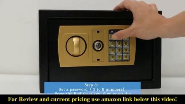 Review KYODOLED Digital Safe-Electronic Steel Safe  2021