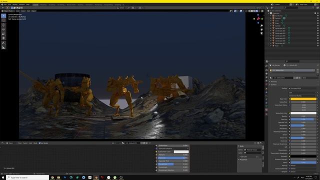 Modeling Battle Mecha in blender смотреть онлайн