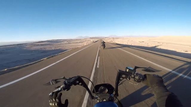 Harley Davidson Sporster 1200cc Ruta Calama - Chiu Chiu - Completo. смотреть онлайн