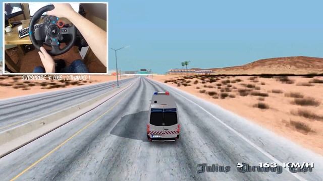Mercedes Sprinter 2017 Magyar Rendőrség GTA San Andreas 🚗 LOGITECH G29 ENB GRAPHIC REVIEW смотреть онлайн