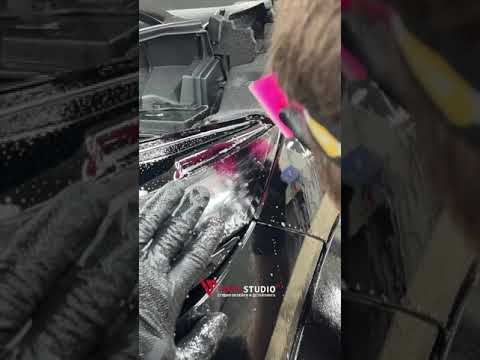 Инструкция по оклейке фар Nissan Ariya 2020 в защитную пленку