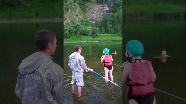 Посвящение в туристы-водники девчонок смотреть онлайн