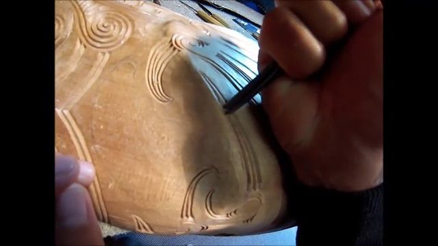 maori carving with a GOPRO cam смотреть онлайн