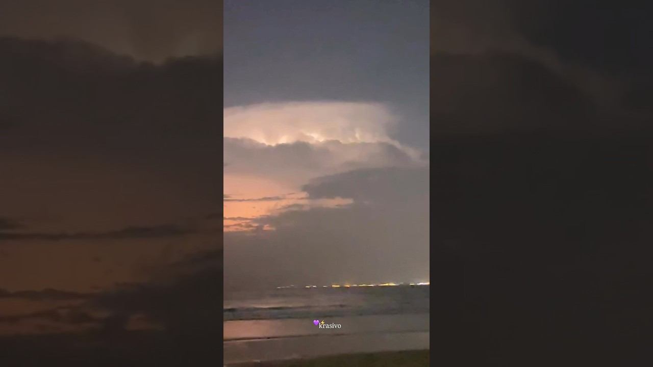 #молнии #океан #гроза #lightning #ocean #thunderstorm