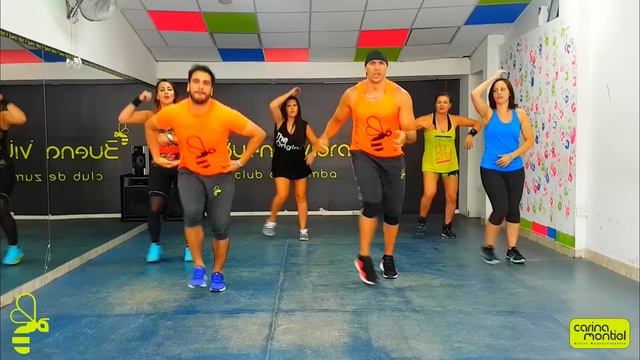 Mi Historia Entre Tus Dedos (Salsa) - Los 4 / Zumba Coreografía смотреть онлайн