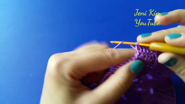 МК салфетка Шерри 9-10 ряды Crochet Doily Rounds 9-10