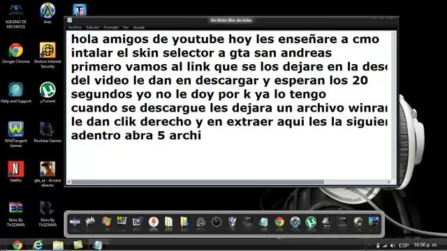 como intalar skin selector para gta san andreas смотреть онлайн