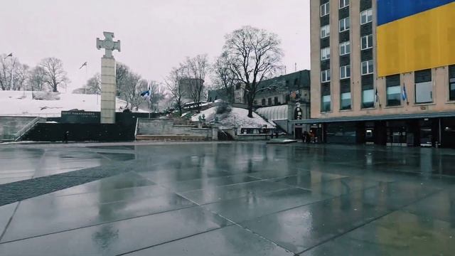 Tallinn | Гуляем в центре | Нашли интересный магазин | Знаменитое кафе Таллинна смотреть онлайн