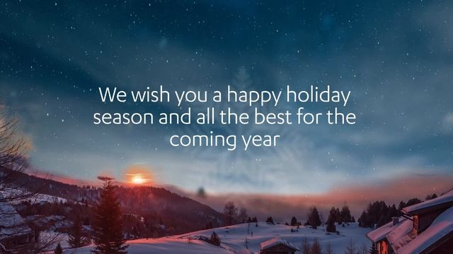 Happy Holiday Season and Best Wishes for 2022 смотреть онлайн