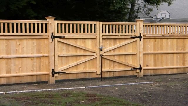 Outdoor Fence Gate Ideas смотреть онлайн