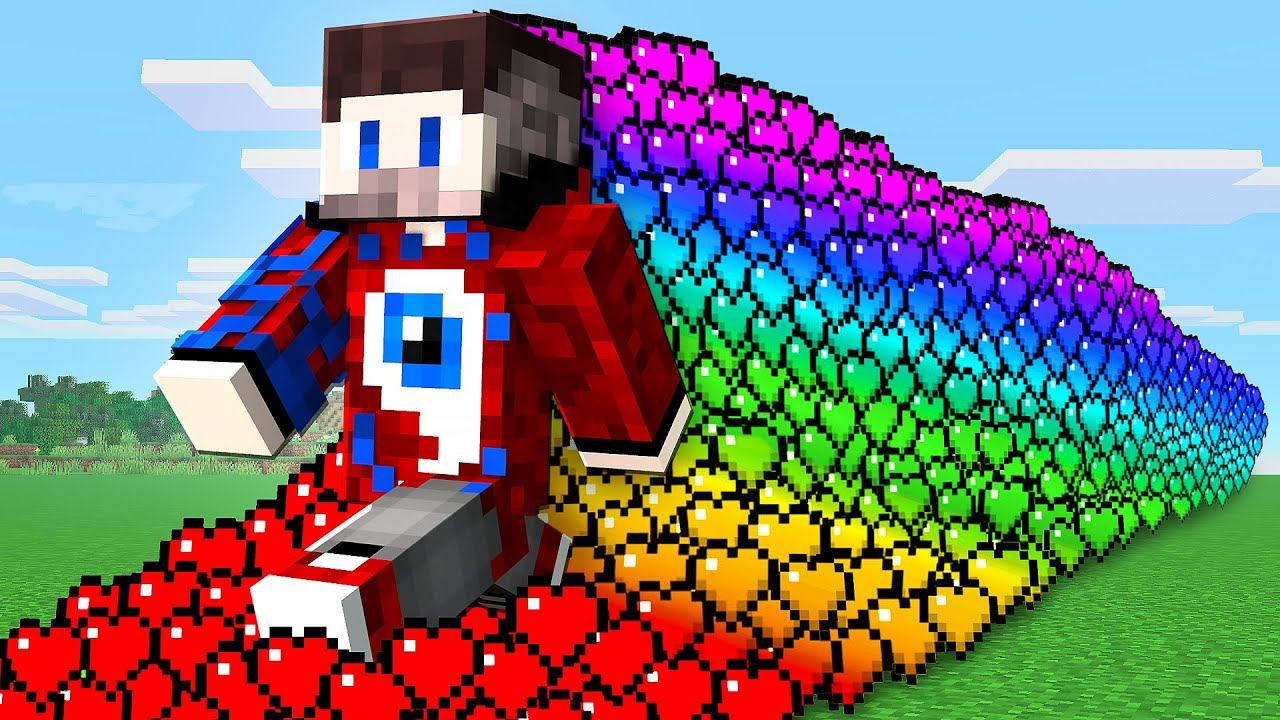 Майнкрафт, но у Меня 1,000,000 Супер ХП.. смотреть онлайн