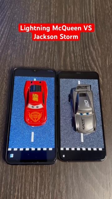 Lightning McQueen VS Jackson Storm🏎️ Who are you for? #cars #race смотреть онлайн