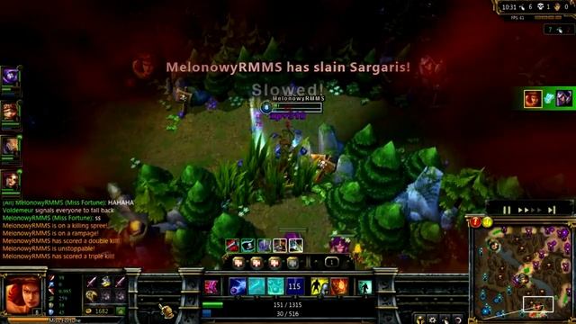 League Of Legends - Mf Quadra Kill (HD) смотреть онлайн