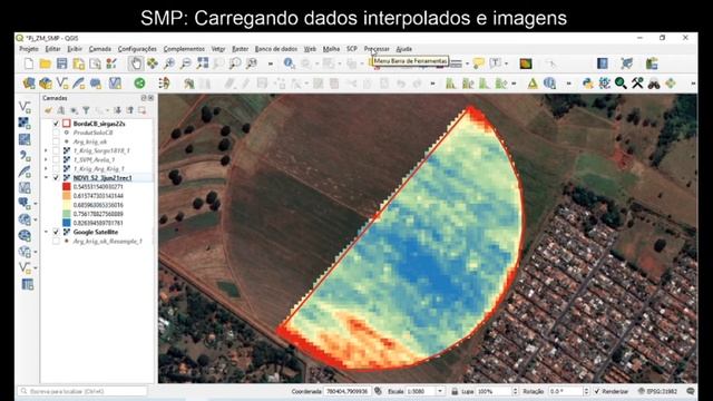 Qgis para Agricultura de Precisão 14.3: Zonas de Manejo + Smart Map - Trazendo imagens e krigagens смотреть онлайн