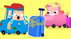Автосемейка Вилзи — Сломанный чемодан — Весёлые мультики для детей
