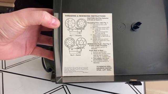 Movie Night! Vintage Film Projector Repair Wards 809 Duo Super 8 Montgomery Ward смотреть онлайн