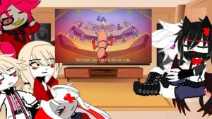 реакция отель хазбин на тт(ос мой) видео и тиктока