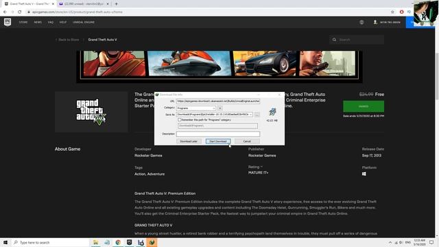 Gta 5 epic games | gta 5 premium edition How to Install gta 5 free epic games смотреть онлайн