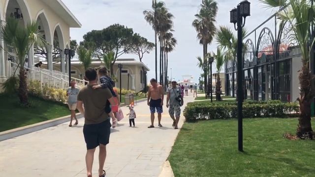 Дорога на пляж в отеле Swandor Topkapi Palace 5*