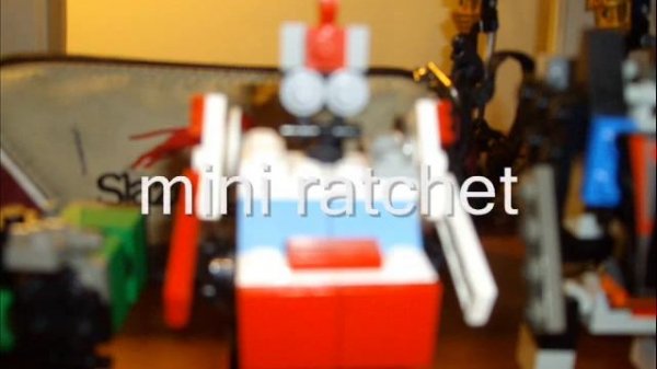 Lego transformers animated-mini autobot team