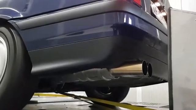 BMW e36 328i ROLLING - eisenmann exhaust sound смотреть онлайн