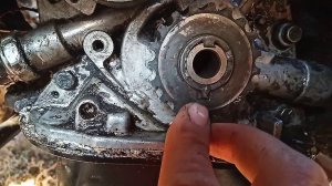 Замена сальника коленвала а/м Дэу Нексия 8 клапанная .