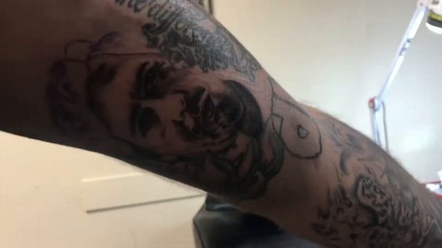 Pablo Escobar Portrait Tattoo Timelapse смотреть онлайн