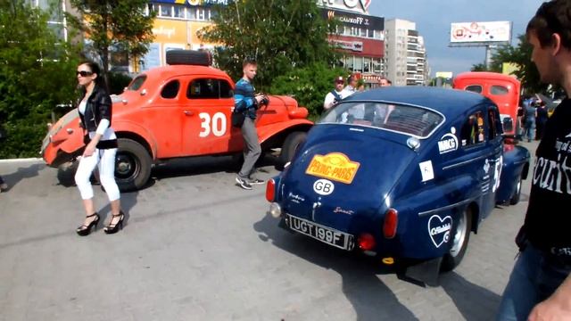 Ралли Пекин-Париж 2013 (The 5th Peking to Paris Motor Challenge 2013) в Новосибирске. Часть 45 смотреть онлайн