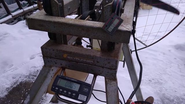 Винт 1300 NRPROP на Polini Thor 250. смотреть онлайн