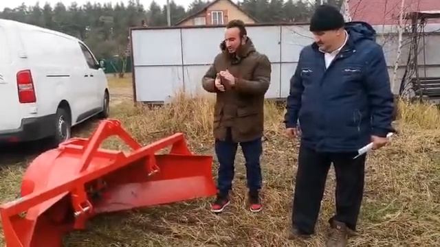 Отгрузка Снегоочистителя роторного для трактора МТЗ смотреть онлайн