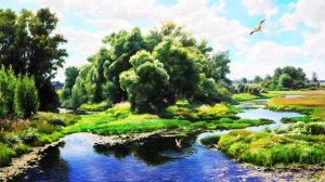 Пейзажи и натюрморты художника Евгения Корнеева