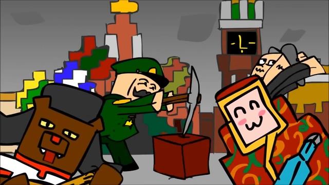 Что было бы если Minecraft сделали в России!!! смотреть онлайн